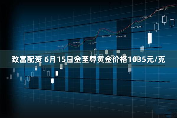 致富配资 6月15日金至尊黄金价格1035元/克